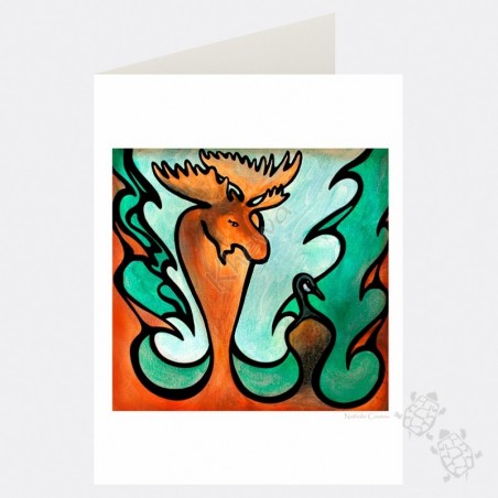 Carte - Un Orignal et une Outarde