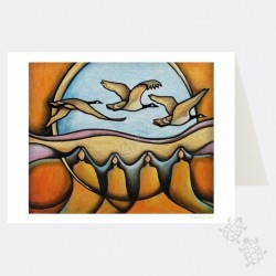 Card - Merging Earth and Sky