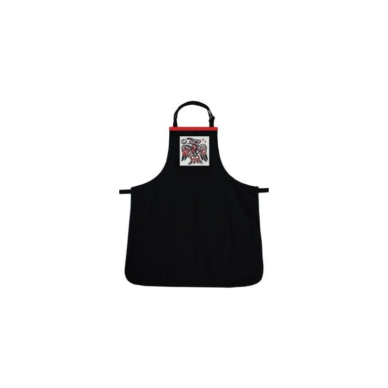Bill Helin Tablier de Cuisine Corbeau