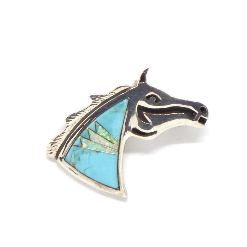 Pendentif/Broche Cheval