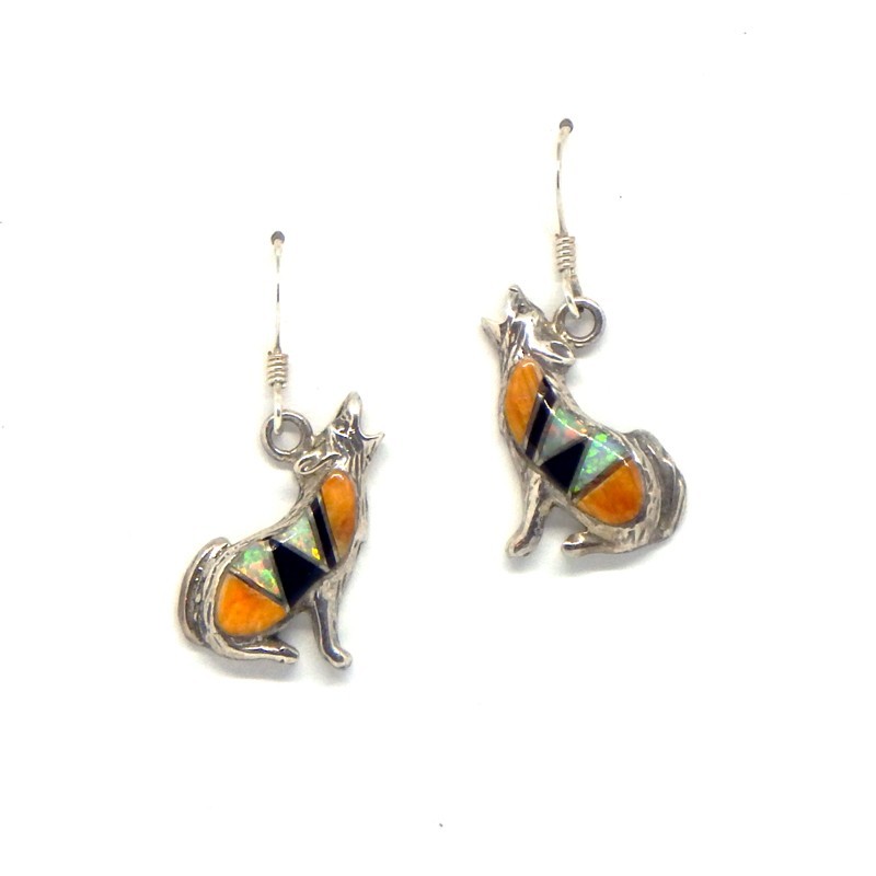 Wolf Earrings