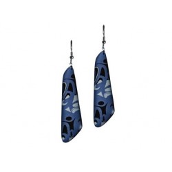 Corrine Hunt Silk Inspiration Trapezoid Earrings