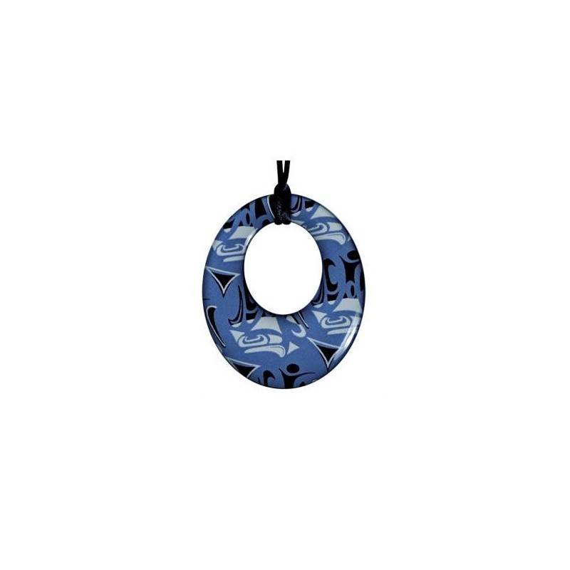 Corrine Hunt Silk Inspiration Round Pendant