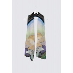 Foulard Vivienne "Refuge"