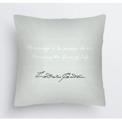 Coussin Pablo "Hommage à la Source de Vie" 2