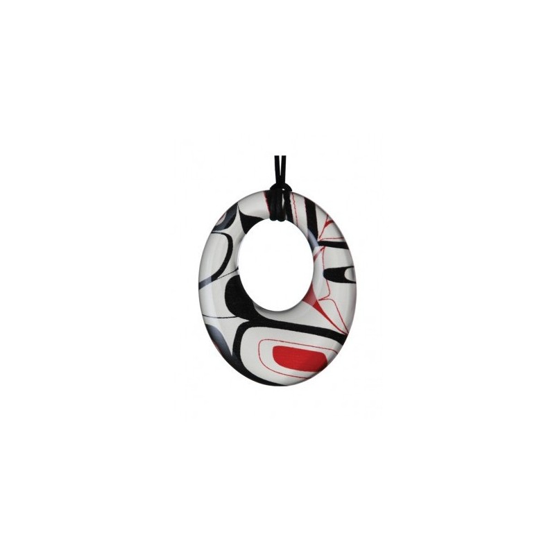 Kelly Robinson Silk Inspiration Round Pendant