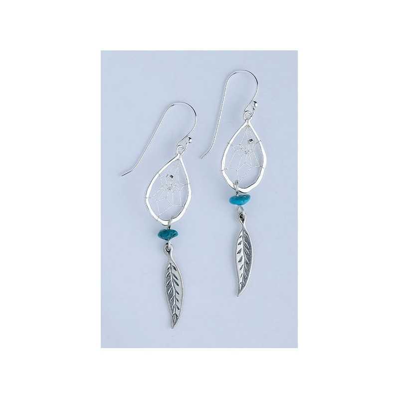 Boucles d'Oreilles Argent Sterling