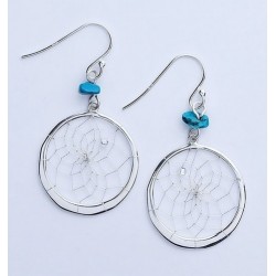 Boucles d'Oreilles Argent Sterling
