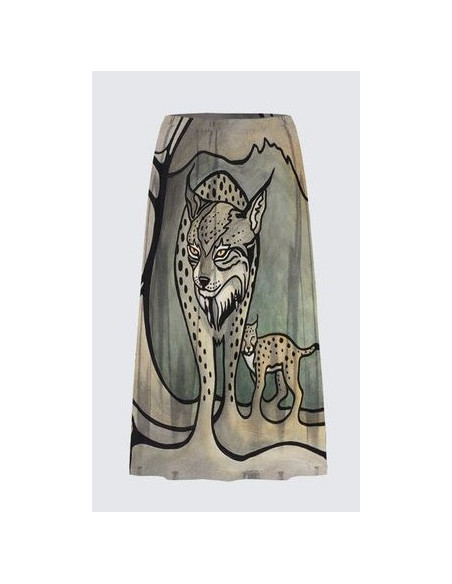 Elaine Skirt "Silent Seekers"