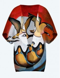 Kimono Terry-Ann "L'Esprit de l'Outarde"