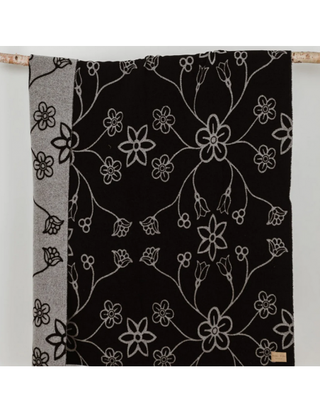 "Fleurs" Wool Blanket