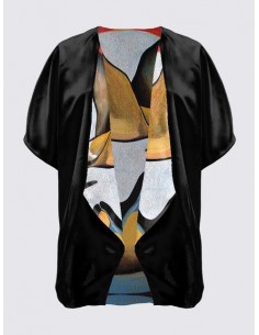 Kimono Satin Meryl "L'Esprit de l'Outarde" 2