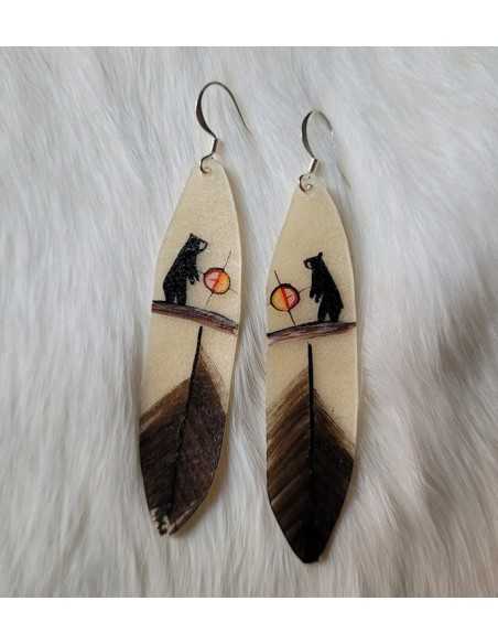 Feather Earrings