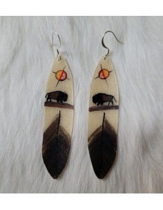Feather Earrings 2