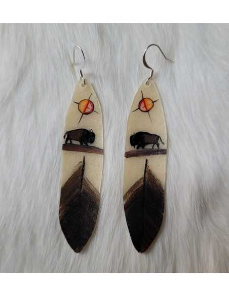 Feather Earrings