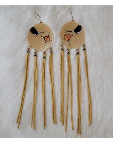 Fringed Earrings Single Strand